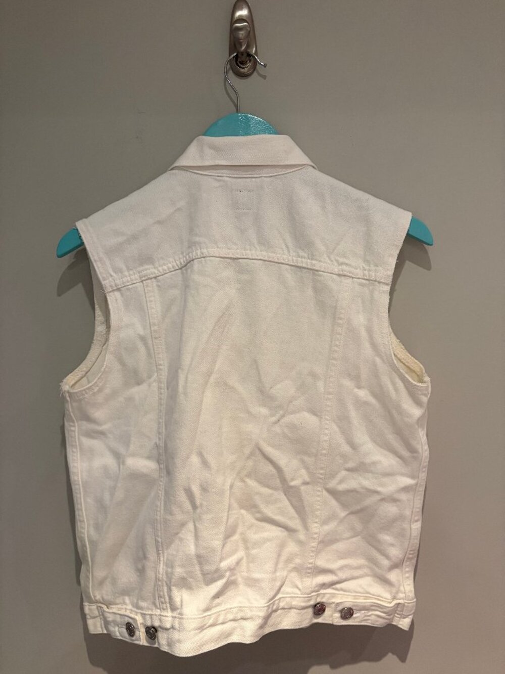 Gap White Denim Vest - Picture 3 of 3